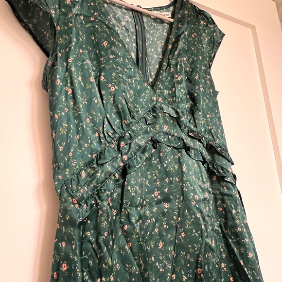 Reformation Kaye Silk Dress sz 2 - Picture 2 of 5